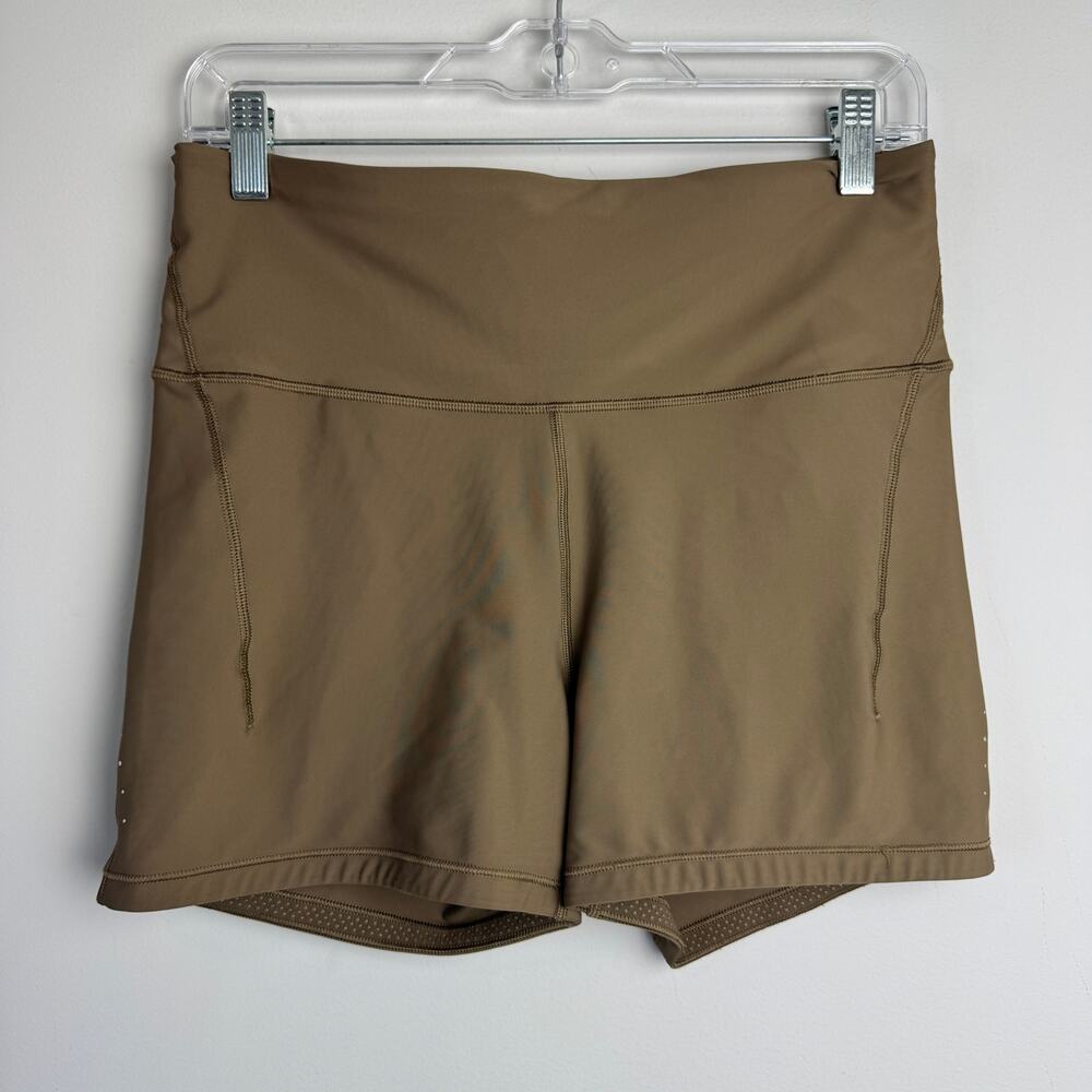 Athleta Women's Pacesetter 4" Shortie Size Large Clay Color